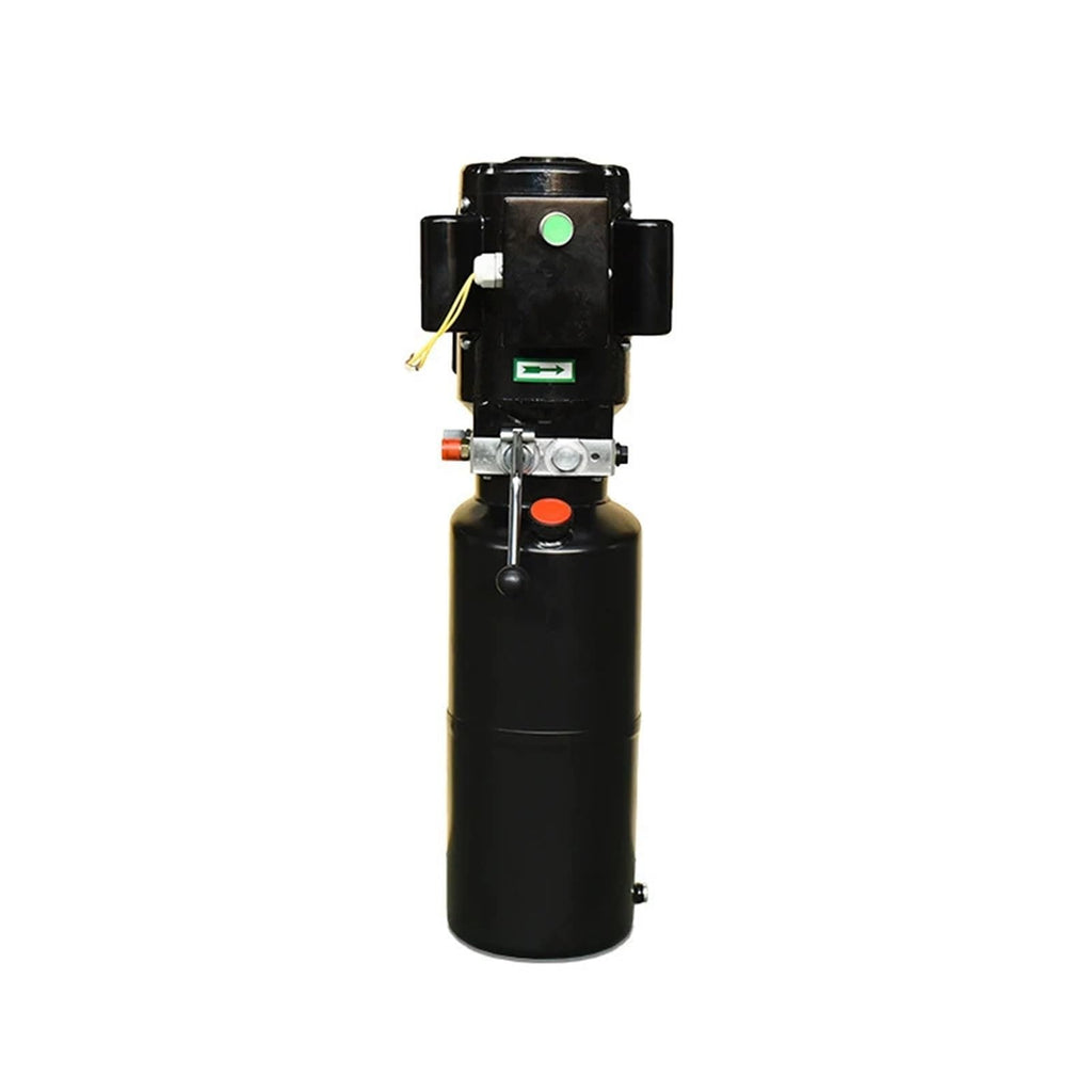 Low Profile Hydraulic Lifting Jack 14 Quart Hydraulic Pump Unit Lifts Gallon Reservoir Car Jack Power Suit for Auto Repair Car Hydraulic Pumps
