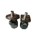 CAARLA Hydraulic Steering Gear 1pcs High and Low Speed high Torque Hydraulic Motor(80 Two Holes)