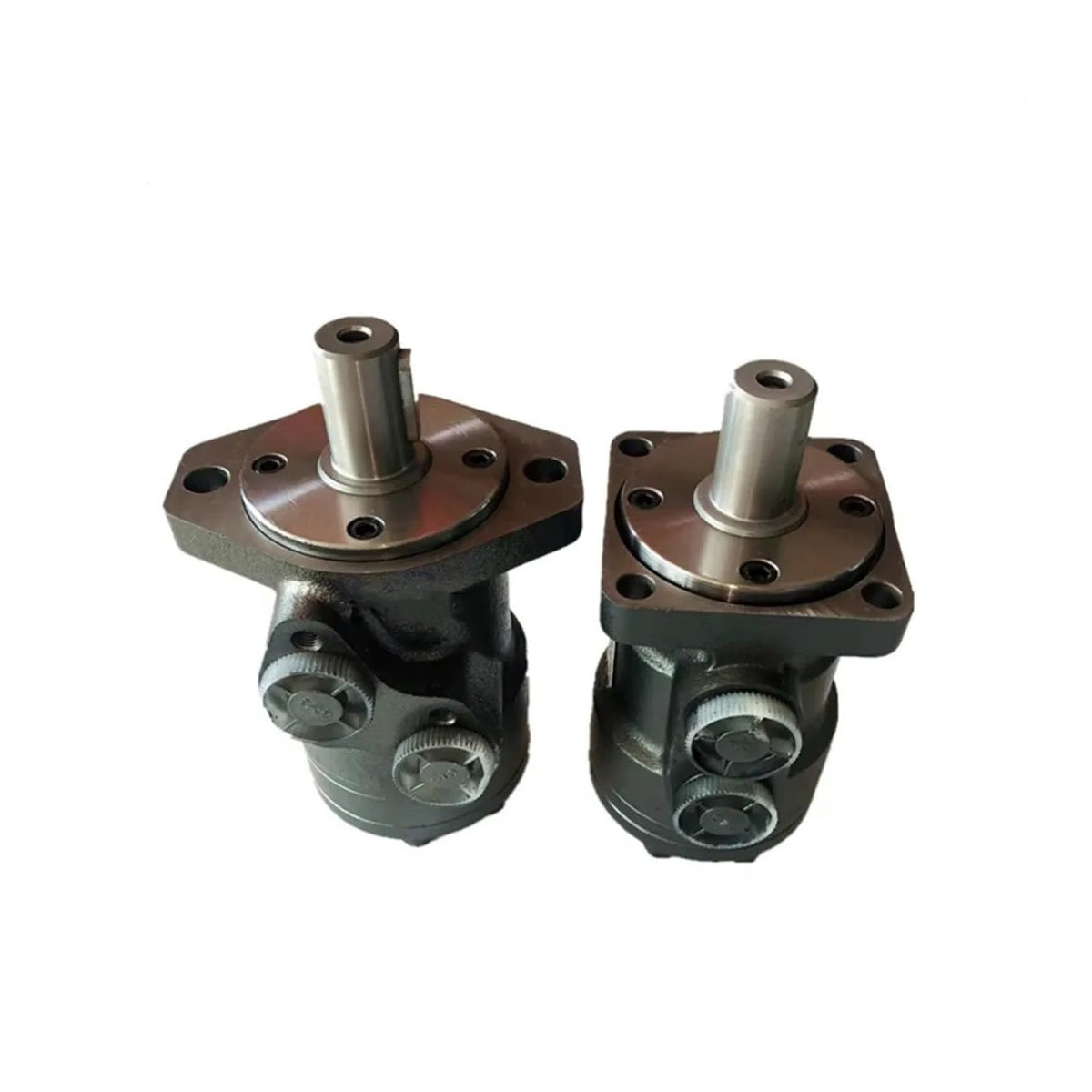 CAARLA Hydraulic Steering Gear 1pcs High and Low Speed high Torque Hydraulic Motor(80 Two Holes)