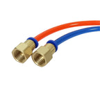 100PCS BSPT PCF6-02, 6mm to 1/4' Pneumatic Connectors Female Straight One-Touch Fittings