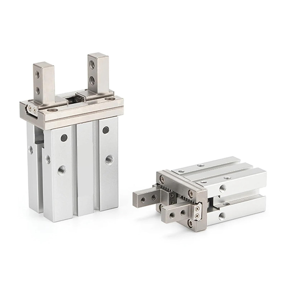 MHZ2 10D 16D 20D 25D 32D 40D Double Acting Air Gripper Pneumatic Finger Cylinder Aluminium Clamps Bore 10-40mm Grab(MHL2-25D)