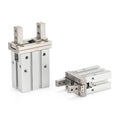 MHZ2 10D 16D 20D 25D 32D 40D Double Acting Air Gripper Pneumatic Finger Cylinder Aluminium Clamps Bore 10-40mm Grab(MHZ2-40D)