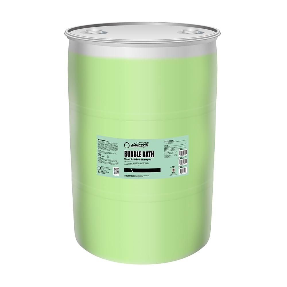 Nanoskin BUBBLE BATH Foaming Car Wash Shampoo, 55 Gallon