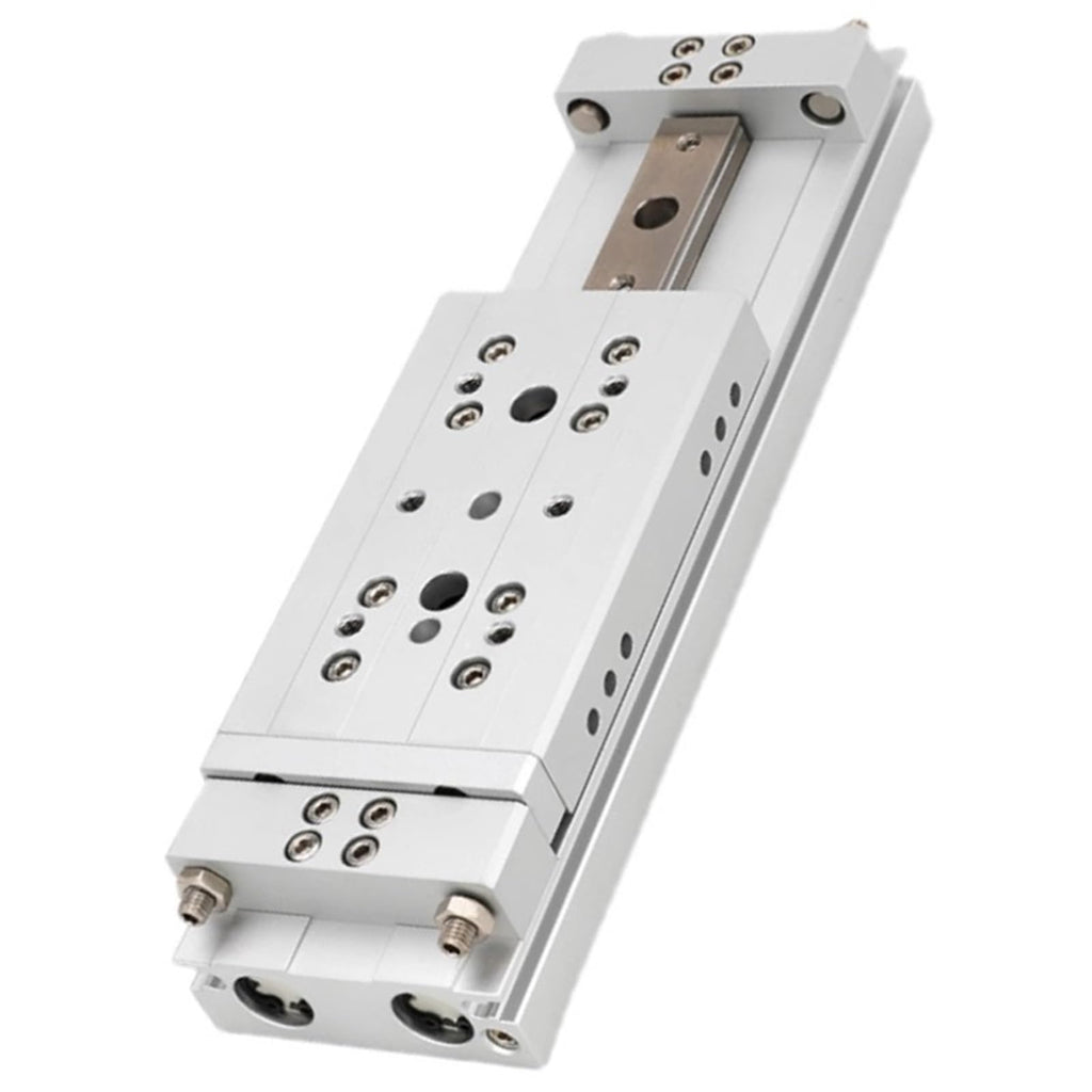 Small Pneumatic Precision Guide Rail Thin Slide Cylinder MXF Series MXW8-25 8-50 MXW12-50 12-100 MXW16-125 MXW16-175(MXF8-25)
