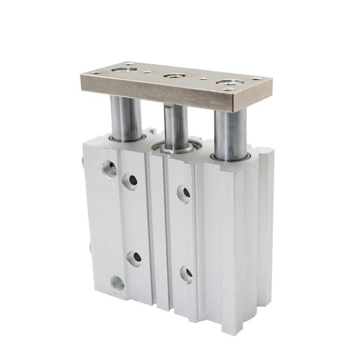 Compact Pneumatic Guide Cylinder, Double‑Action, Bore 12‑80mm, Stroke 10‑300mm(60mm Stroke,MGPM50)