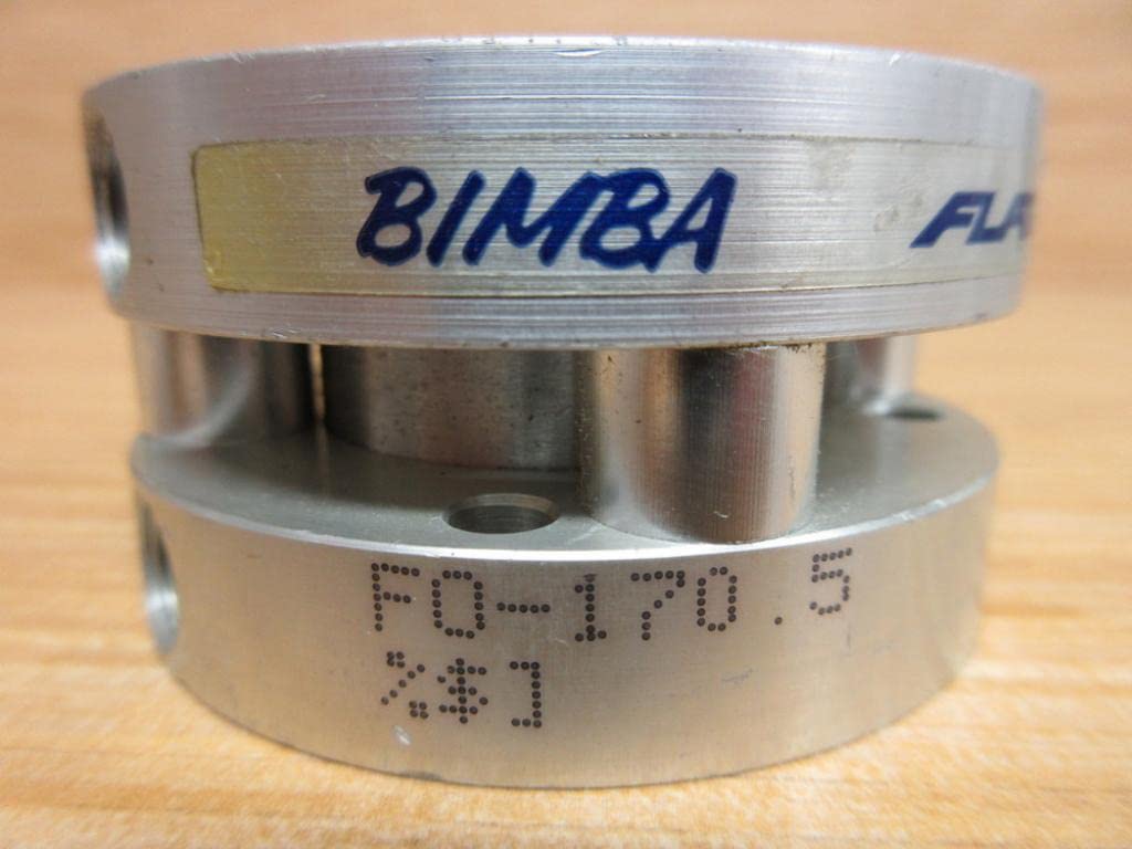 FO-170.5 1/2 INCH Stroke, 1-1/2 INCH BORE, Double Acting, Flat-1, Pneumatic Cylinder, Single END Rod