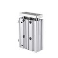 MGPM Pneumatic Compact Cylinder MGPM50 MGPM63 Stroke 50/75/100/125/150/200 MGPM(Stroke 50mm,Bore 50mm)
