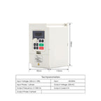 1.5kw ER16 Water Cooled Spindle kit 80x220mm 4 pcs Bearings 0.01mm Accuracy & 1.5kw Drive & Holder & 75w Pump(HY-VFD,220v)