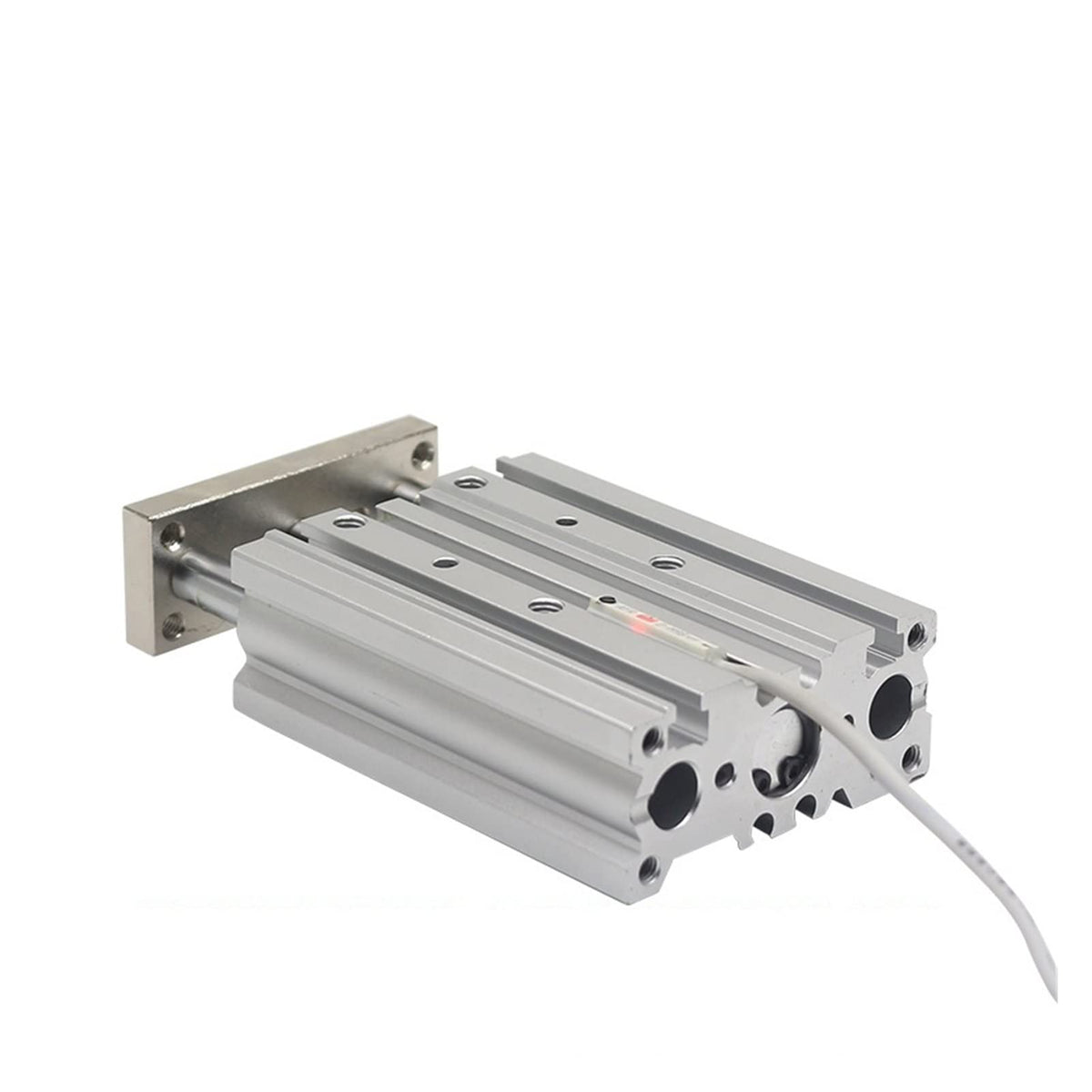 Pneumatic Air Cylinder Compact Guide Cylinder Thin Three Axis Air Pneumatic Cylinder with Guide Rod MGPL12-20Z MGPL16-50Z Bore 12 16mm Stroke 10-150mm Double Acting
