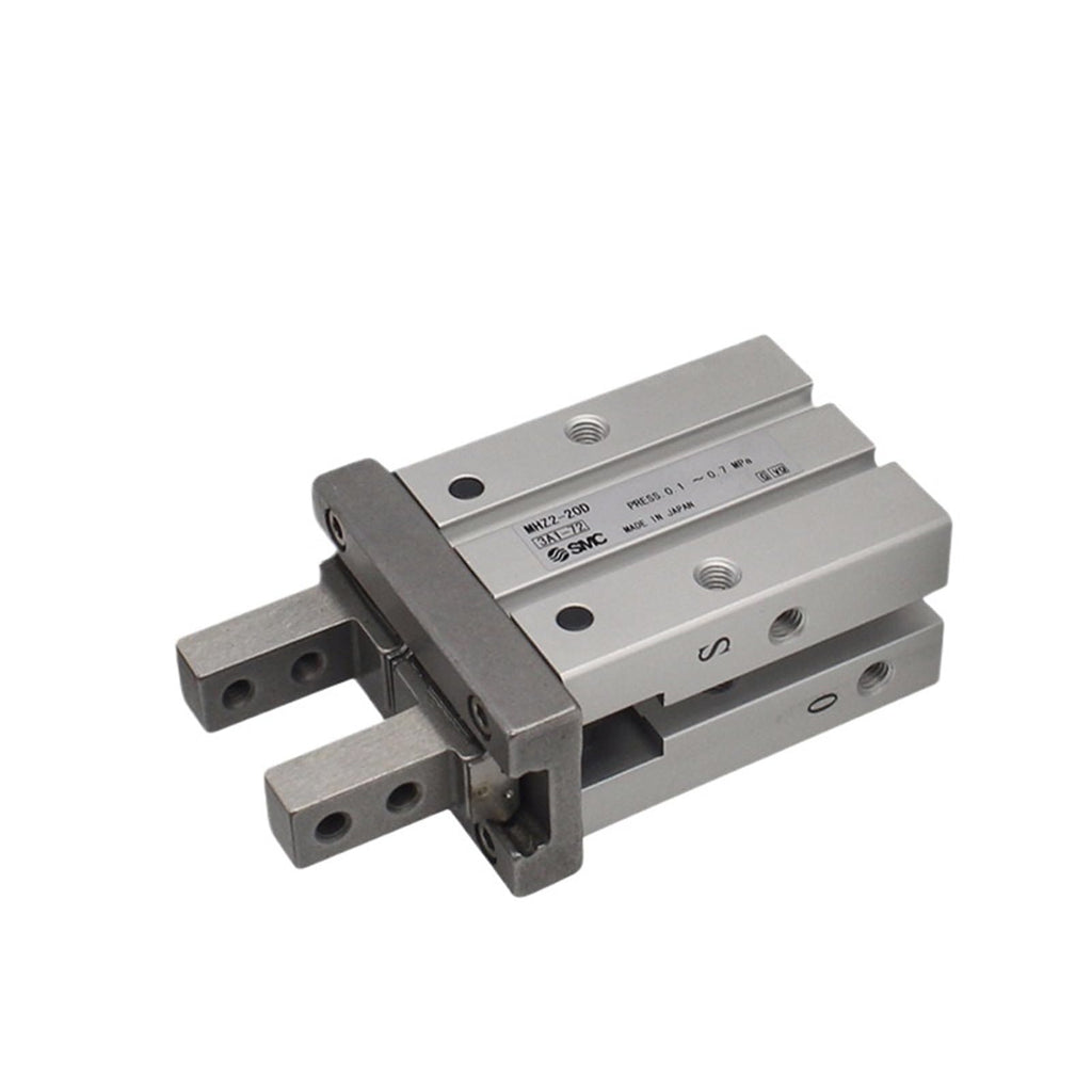 1pcs MHZL2 Pneumatic Gripper 67 75 MHZL2-10S MHZL2-16S MHZL2-20S MHZL2-25S MHZ2-32S MHZ2-40S Single Clamps Finger Cylinder(MHZL2-10S)