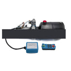 Remote Control Manual Hydraulic Lifting Power Unit Oil Pump Single Role Dump Trailer Flat Truck DC Power Pump Station(DC24V)
