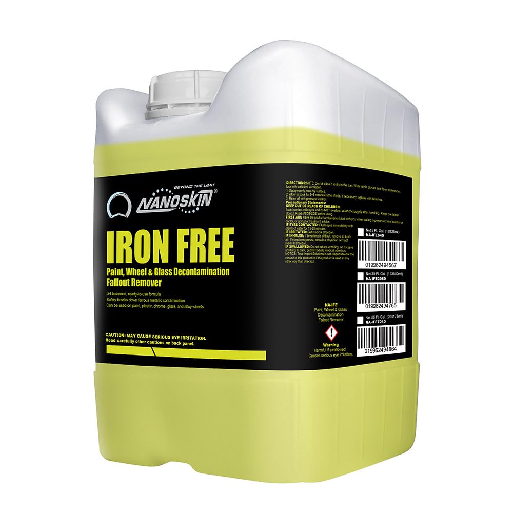 Nanoskin IRON FREE Paint for Wheels & Glass Decontamination, 55 Gallon