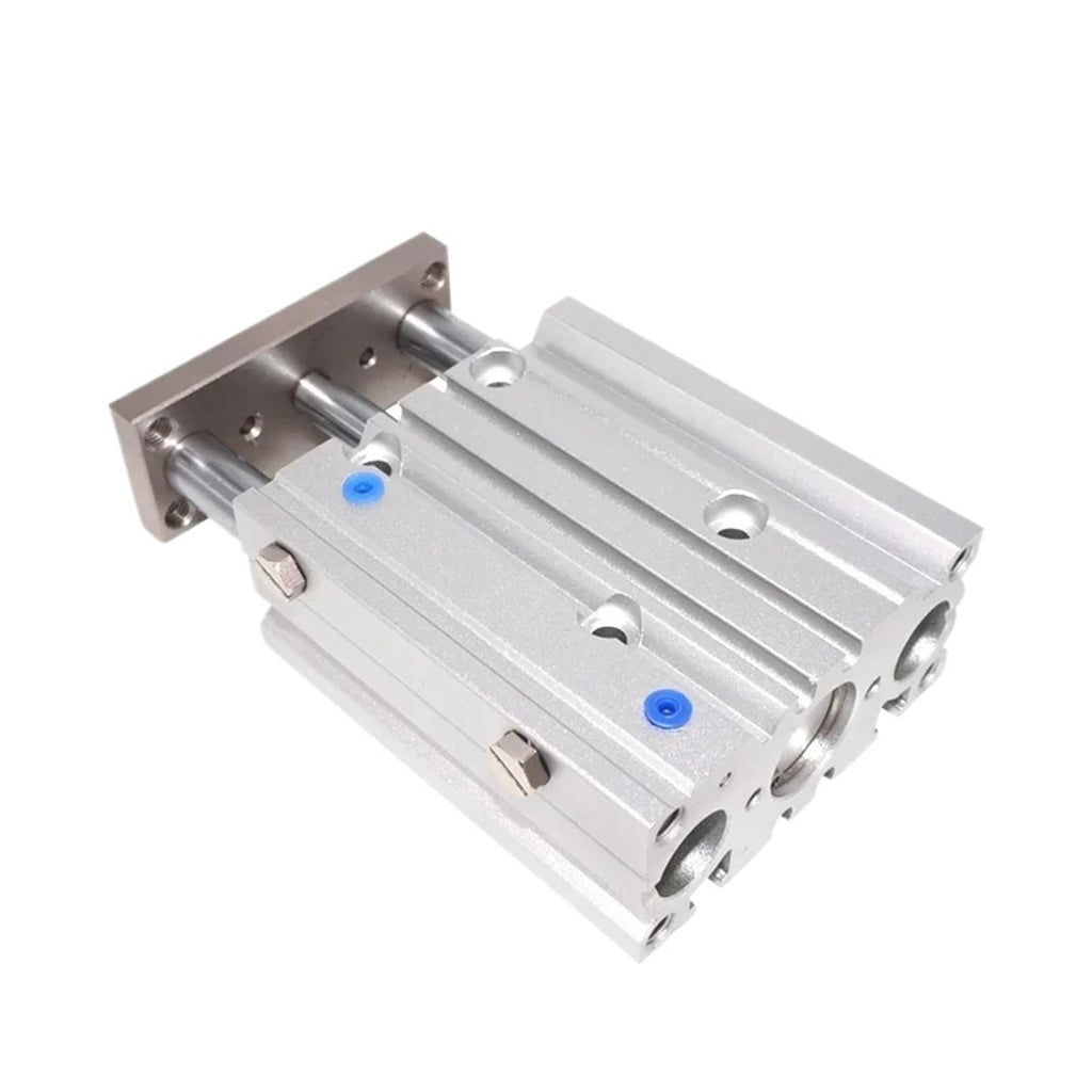 Compact Guide Thin Three axis air Pneumatic Cylinder with Guide Rod MGPM bore 25 mm Stroke 10-200mm MGPL25(125mm Stroke,MGPL25)
