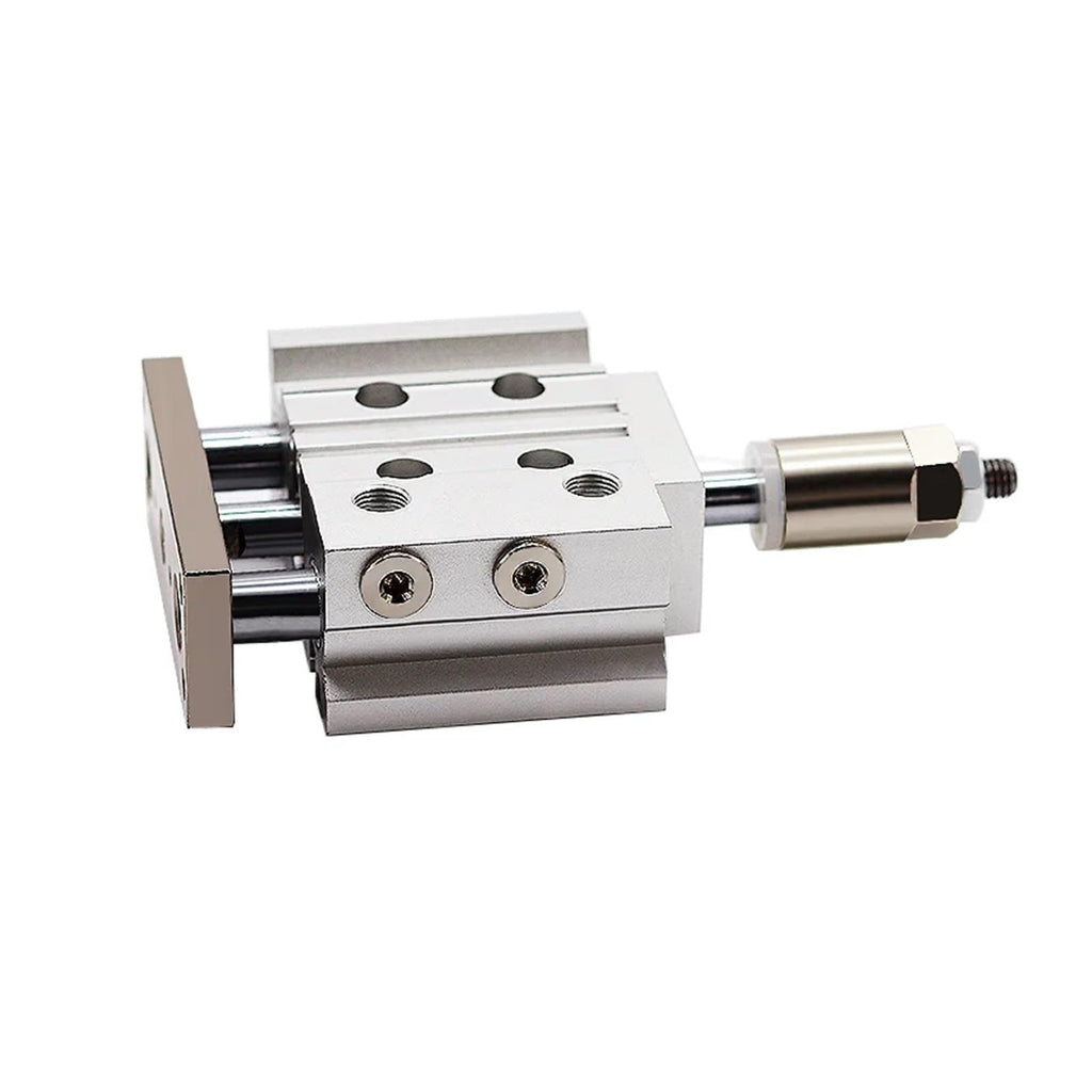 MGPM12/16 Adjustable Stroke Aperture 12mm/16mm Three-axis Compact Guide Rail Pneumatic Actuator Cylinder with Rod