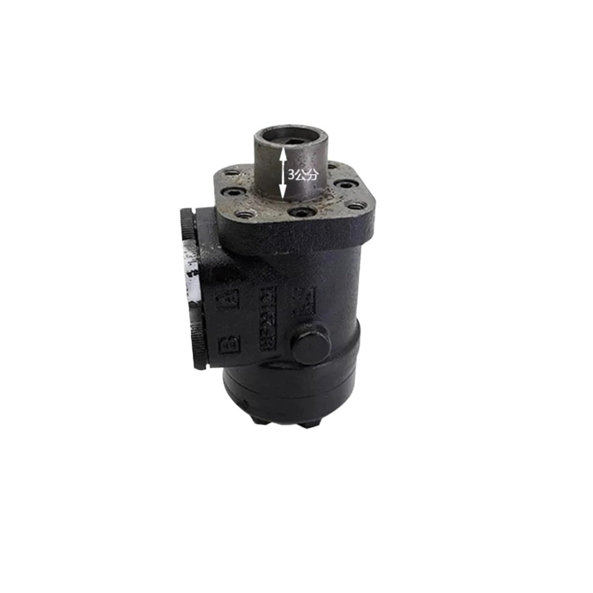 CAARLA Hydraulic Steering Gear 1pcs BZZ-50/80/100/125/160/200 Full Hydraulic steerin Machine Tractor Forklift Direction Pump forklifts Full Hydraulic Steering Unit(BZZ-100High Neck fiv)