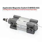 CP96SDB CP96SDB32 CP96SDB40 CP96SDB50 Series Standard Pneumatic Cylinder Bore 32mm/40mm/50mm/63mm/80mm/100mm Stroke 25-350mm Air Piston Double Acting(Stroke 150mm,Bore 40mm)