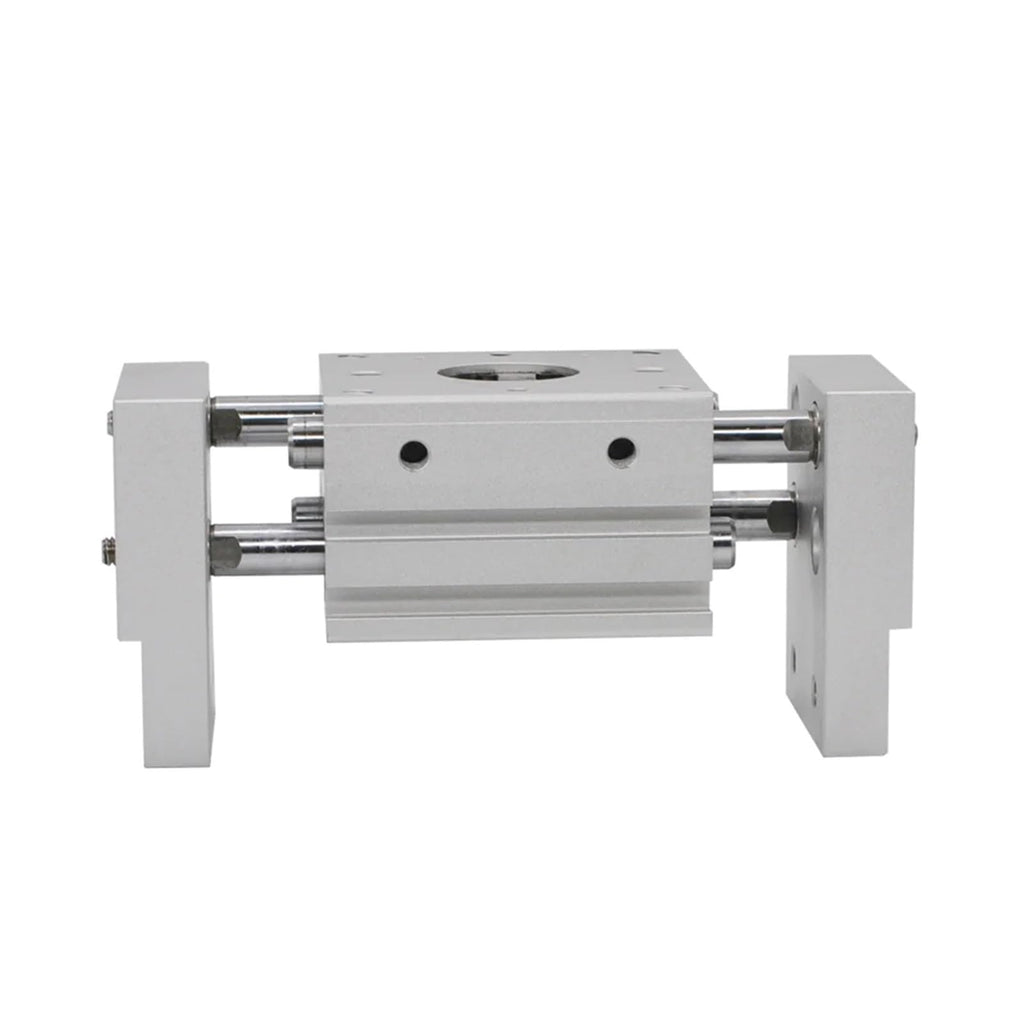 MHL2 10D 16D 20D 25D 32D 40D Double Acting Pneumatic Gripper Wide Type Air Gripper Parallel Cylinder Al Clamps Bore 10-40mm(MHL2-10D2)