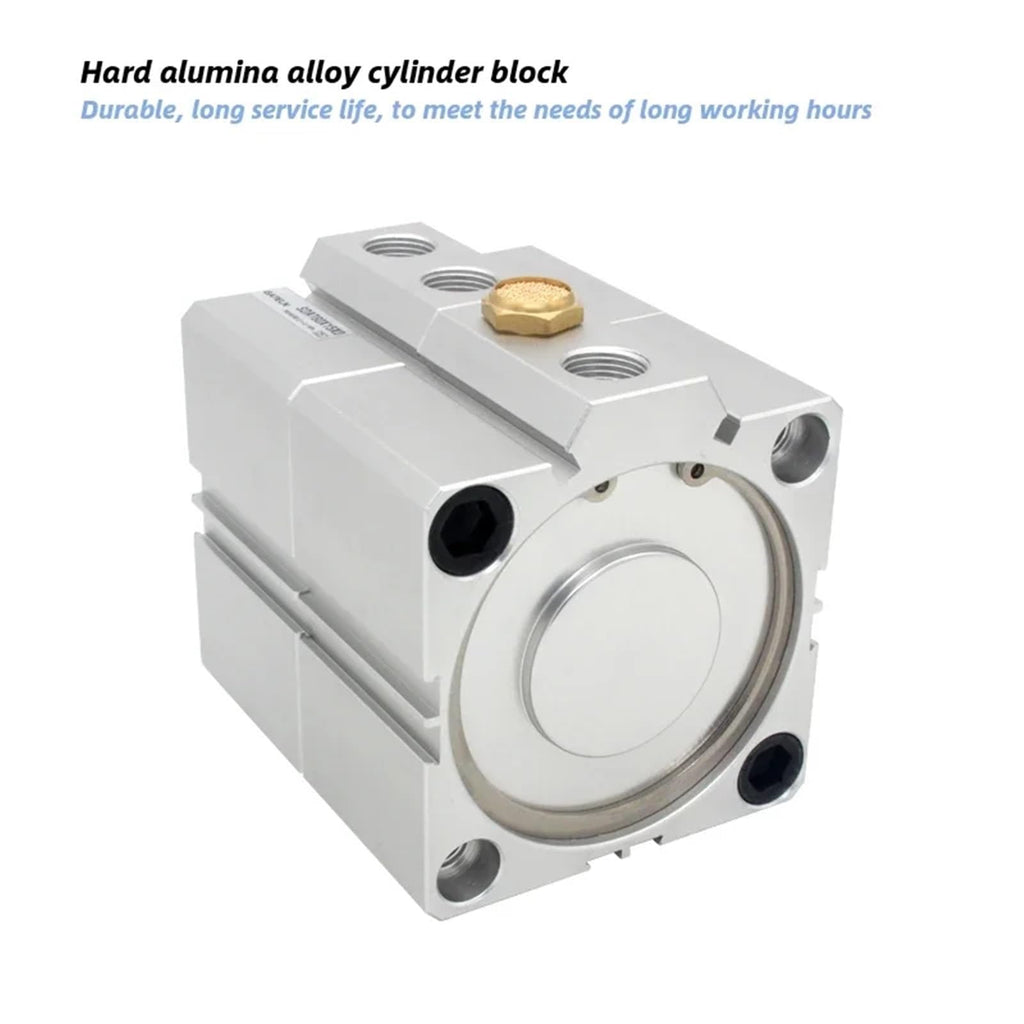 1pc SDAT80 Series Duplex Double Acting Compact Pneumatic Cylinder(SDAT80x25x0,-SB)