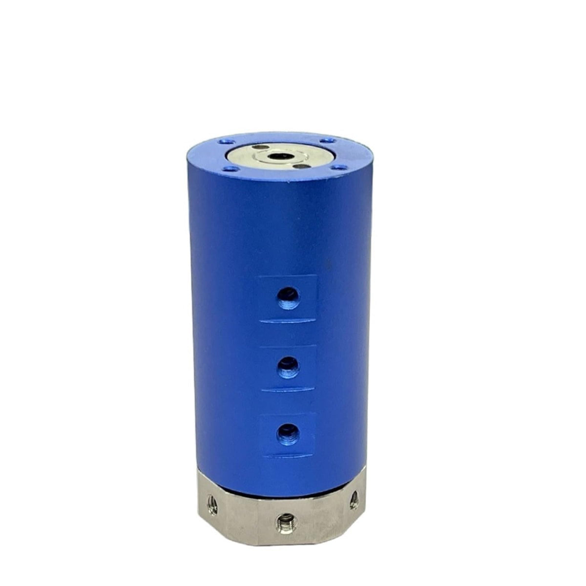 1 Pcs Pneumatic Rotary Joint High Speed Hollow 360 Degree Rotary Cylinder Ventilation Collector Ring Multi-Way Slip Ring Thread(6 in and 6 Out M5)