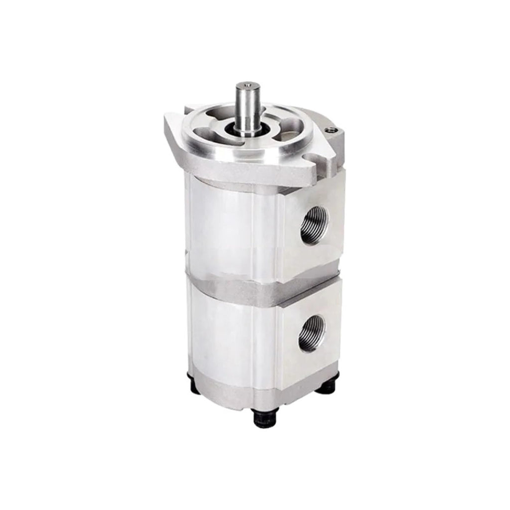 Hydraulic Gear Pump Duplex HGP Cast Aluminum High Pressure Oil HGP-33A-F6-6/30-30R(HGP-33A-F23-23R)