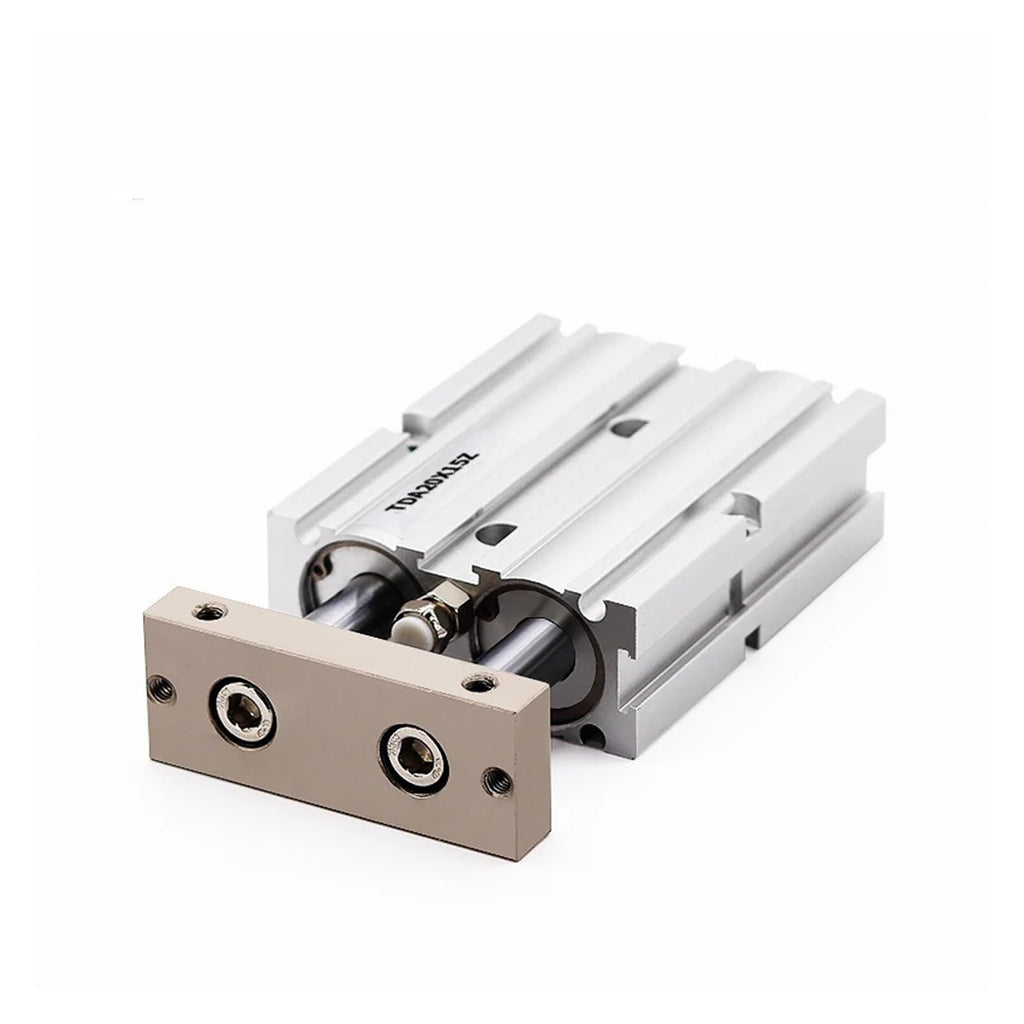 Double Shaft Double Rod Cylinder Small Pneumatic High Thrust TN10/16/20/25/32-15X50X70X100S(Stroke 125mm)