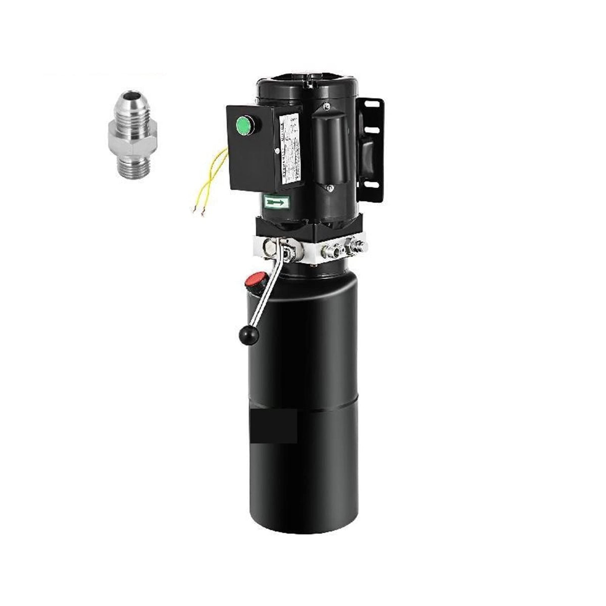 Car Lift Hydraulic Pump with 10L Tank Single Phase Power Unit Vehicle Hoist for Automotive Repair Aerial Platform,Safety Insurance(110V 10L) (220V 10L)