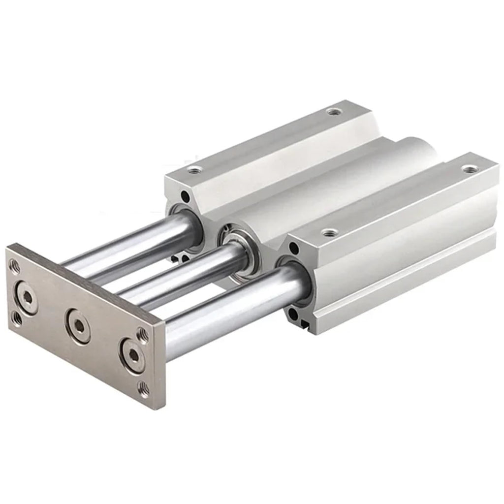 MGQM SMC Size Compact Guide Cylinder BORE 12mm Stroke 10-200mm(Stroke 10mm)