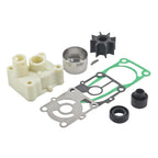 Water Pump Repair Service Kit with Housing Compatible with 9.9 15 20 9.9E 15E 20E Outboard Motors
