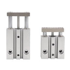 TCM Series Guided Cylinder 25mm Bore Three Axes Three Rods 5-400mm Stroke with Magnet Pneumatic Cylinders(150mm Stroke)