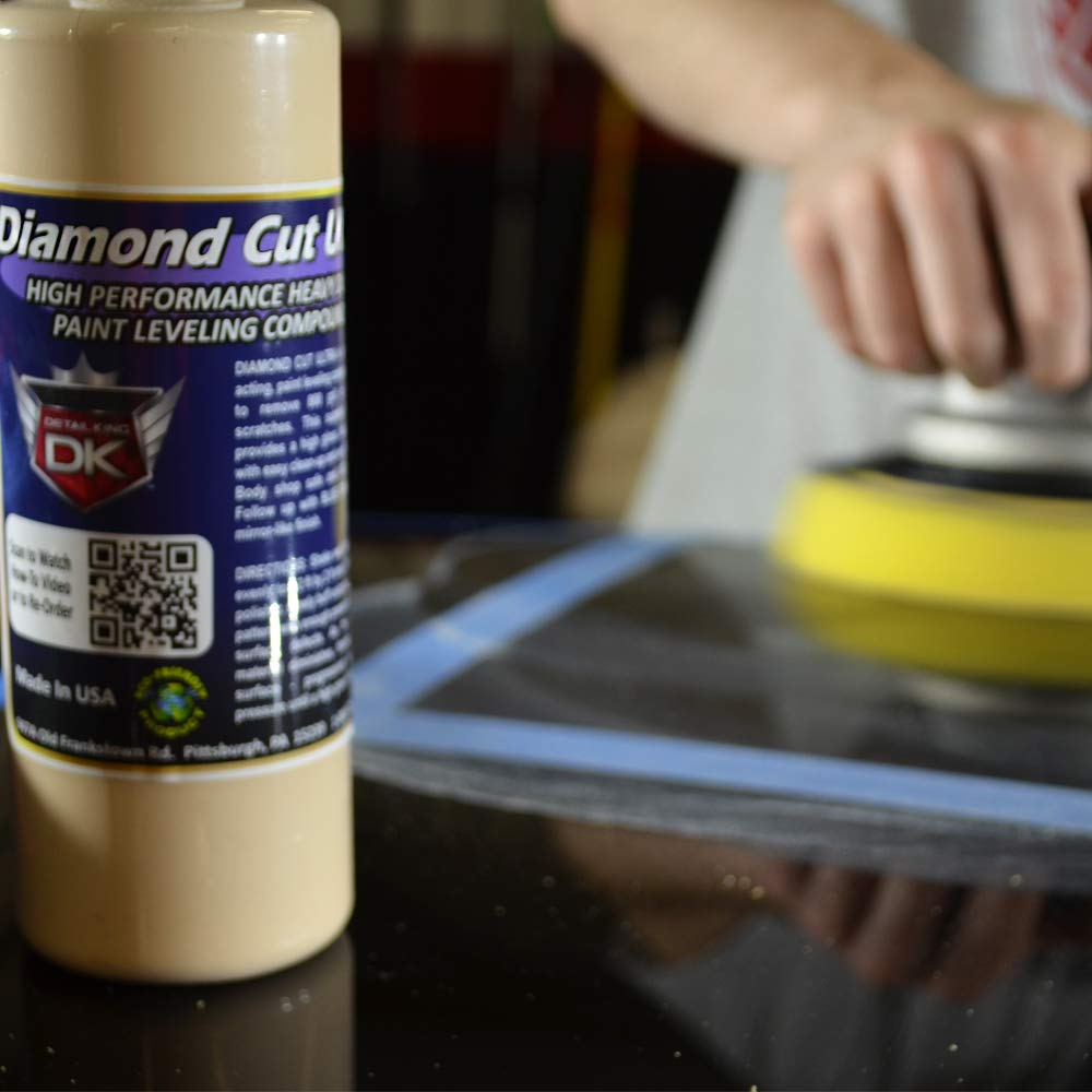 Detail King Diamond Cut Ultra - Car Scratch Repair Body Compound - Car Scratch Remover & Swirl Remover - Body Shop Safe - Gallon