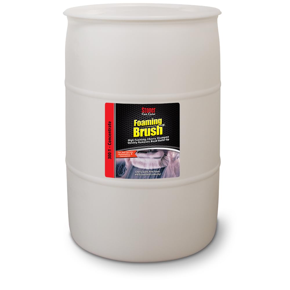 Stoner Car Care Foaming Brush Concentrated Cherry Foam, 55 Gallons, 91278