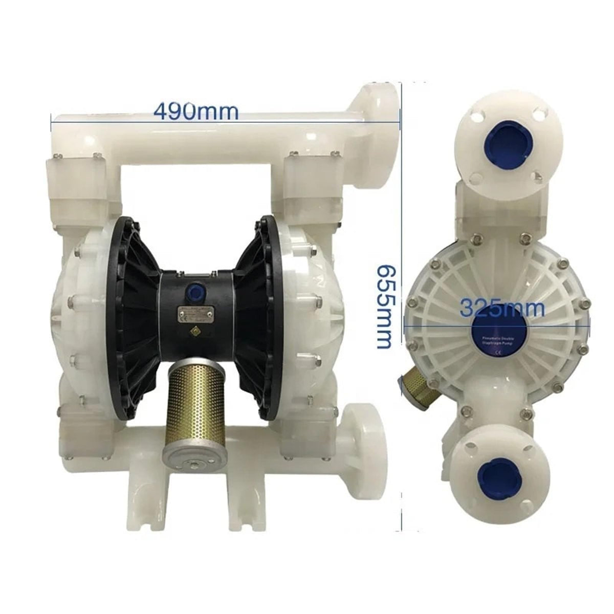 Hydraulic Gear Pump Pumps BML-50P PP Material 568L/min 2 inchesInlet and Outlet Diameter