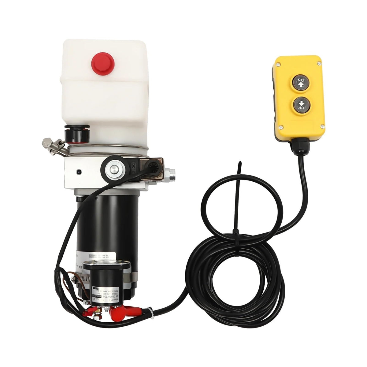800W Hydraulic Pump for Dump Trailer 12V Single Acting Dump