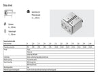 Guided Drive DFM Series Pneumatic Cylinder DFM-12-10-P-A-GF DFM-16-50-P-A-GF DFM-20-20-P-A-GF DFM-12-25-P-A-GF(DFM-16-20-P-A-GF)