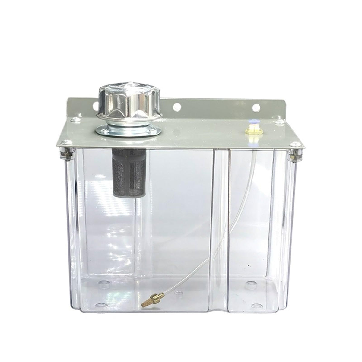 1pcs Pump Oil Mist Sprayer 3L Oil Tank Lubrication Spray System Metal Cutting Cooling Atomizer Transparent Water Tank(General model,Machine tool set 01)