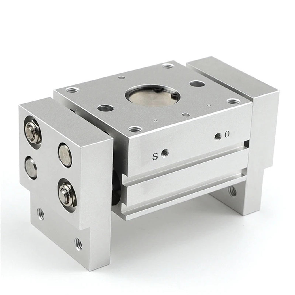 MHL2 Series Double Acting Pneumatic Gripper Replacement Fulcrum Finger Air Cylinder 10D/16D/20D/25D/10D1/16D1/20D1/25D1(MHL2-10D2)
