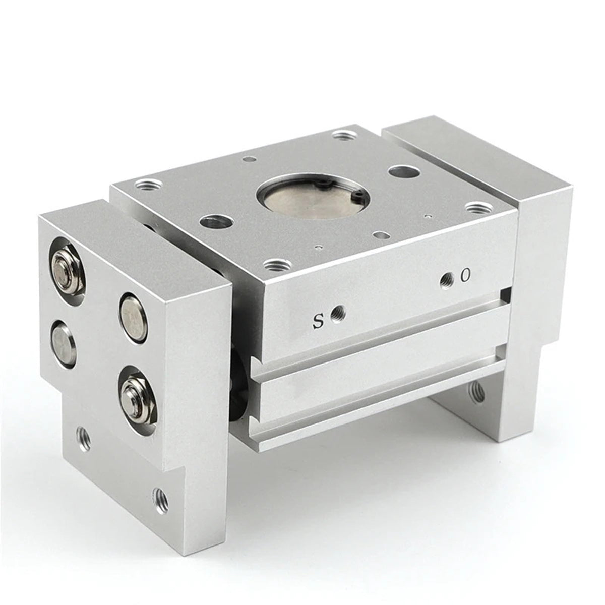 MHL2 Series Double Acting Pneumatic Gripper Replacement Fulcrum Finger Air Cylinder 10D/16D/20D/25D/10D1/16D1/20D1/25D1(MHL2-10D2)