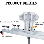 Air Agitator Pneumatic Tank Mixer Machine,Pneumatic Agitator Paint Stirring Machine,Adjustable Size,For Paint Coating Materials,BigFive-Cylinder