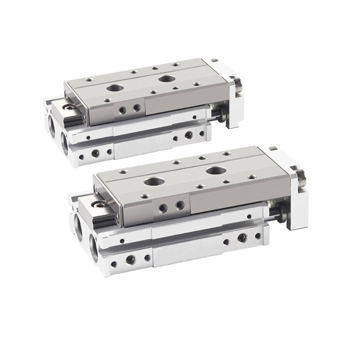 1pcs Air Slide Table Cylinder Pneumatic Linear Cylinder LCG6 8 12-10 20 30 40 50 75 100mm Stroke Double Acting(Bore 40mm)