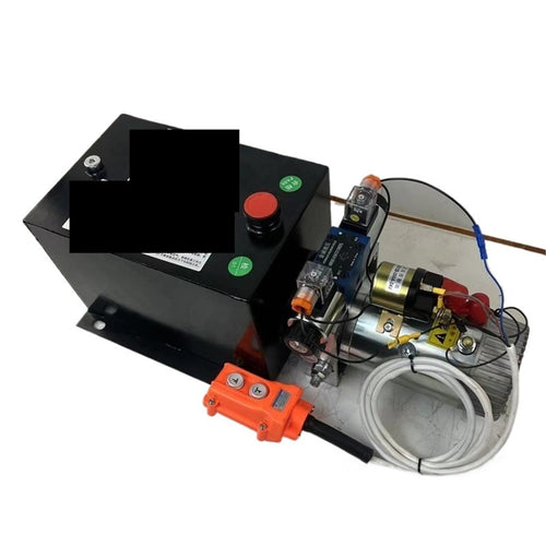 12V 24V 48V Power Unit Hydraulic Pump Station Electric Forklift Stacker Lift Dump Truck Oil Pump Accessories(1.2kw Double Acting,48V)