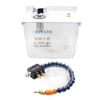 1pcs Lubrication Water Box 3L Lubrication Spray System Coolant Pump Mist Sprayer with Filter Lathe Milling Drill Engraving Oil Tank(Water Box Matel kits)