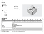 Guided Drive DFM Series Pneumatic Cylinder DFM-12-10-P-A-GF DFM-16-50-P-A-GF DFM-20-20-P-A-GF DFM-12-25-P-A-GF(Ask for More)