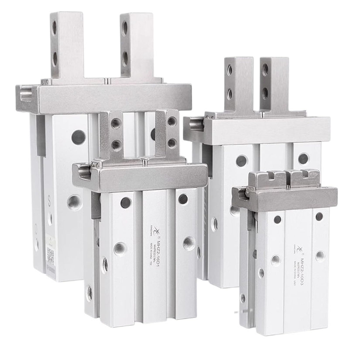 1pcs Finger Cylinder MHZL2-25DN MHZL2-25DN1 MHZL2-25DN2 Robotic Hand Gripper Pneumatic Cylinder(MHZL2-25DN1)
