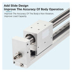 RMH10 Bore 10mm, RMH16 Bore 16mm Magnetic Coupling Rodless Cylinder Good Phone Clamp Cylinder Pneumatic Finger(Stroke 150mm Magnet,RMH10 Bore 10mm)