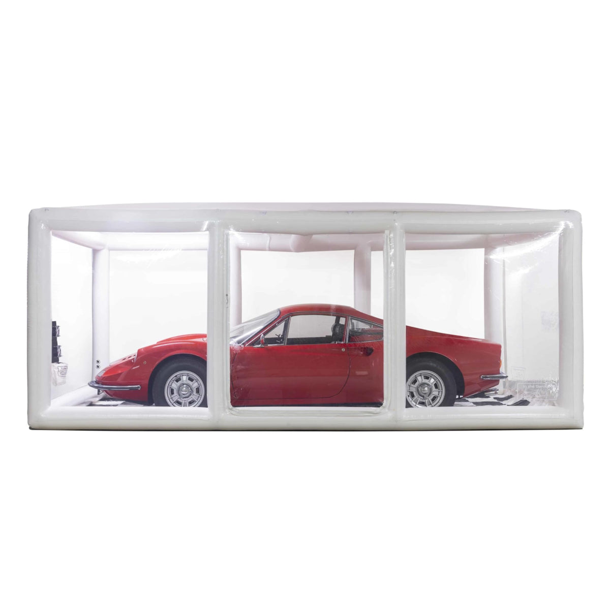 IN THE GARAGE Ultimate Car Shield, Indoor Shelter, Carbon Finish 18ft
