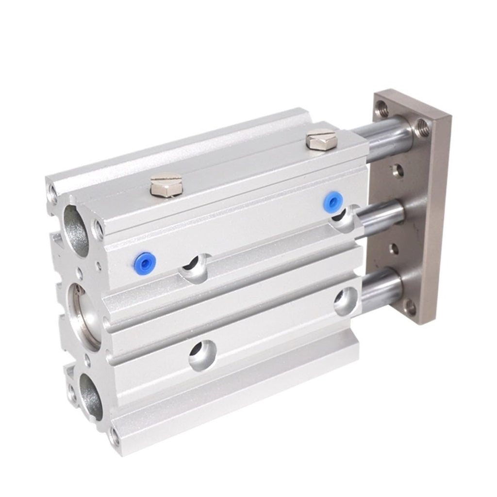 Compact Guide Cylinder Thin Three axis air Pneumatic Cylinder with Guide Rod bore 50mm Stroke 25-150mm MGPL50(100mm Stroke,MGPL50)