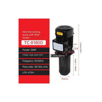 90W 3-Phase Coolant Circulation Pump for CNC Lathe Milling Machine(TC-8180J 90W)