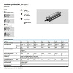 DNC-32-40-PPV-A DNC-50-125-PPV-A Cylinder Pneumatic Components bore 32 40 50mm 25-320mm Stroke DNC-40-80-PPV-A(125-PPV-A)