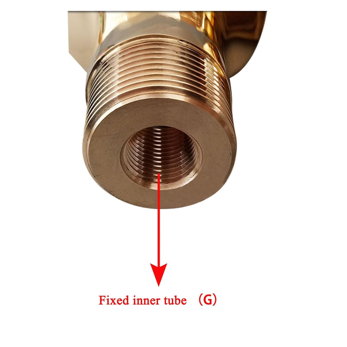 ZERVA Brass Rotary Union, High Speed Rotary Joint High Temperature Rotary Union, Rotary Joint Connector for Cooling Water Left/Right (Color : Right-Handed Thread, Size : HS-G32-15)