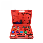 Coolant Pressure Tester kit 21PCS Universal Automotive Radiator Pressure Tester Kit Car Leak Detector Tool Auto Cooling System Coolant Vacuum Purge Full Set Vacuum Type Cooling System Kit